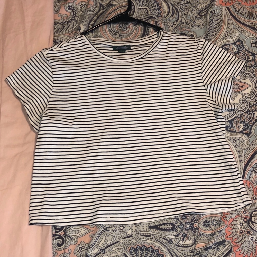 Striped Crop Top